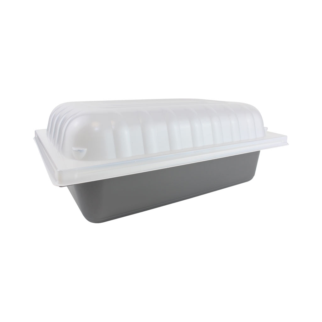 Natural 5Ltr Napolidomed lid for shallow trayx120