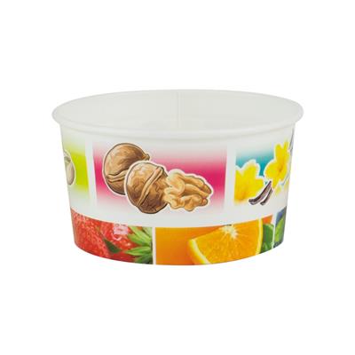 Ice Cream Tubs 162ml Fruit Design x 1400