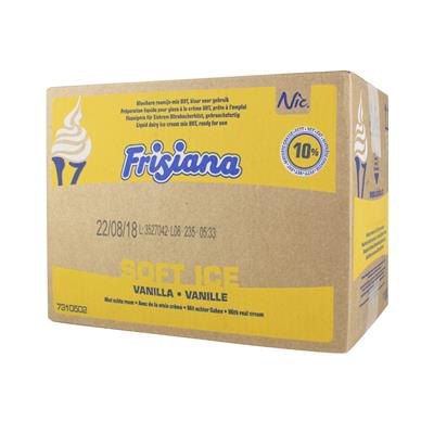 Frisiana 10% UHT Ice Cream Mix x 10 Lt