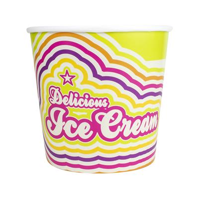 Ice Cream Tubs 1176ml Delicious Double Coat x 600